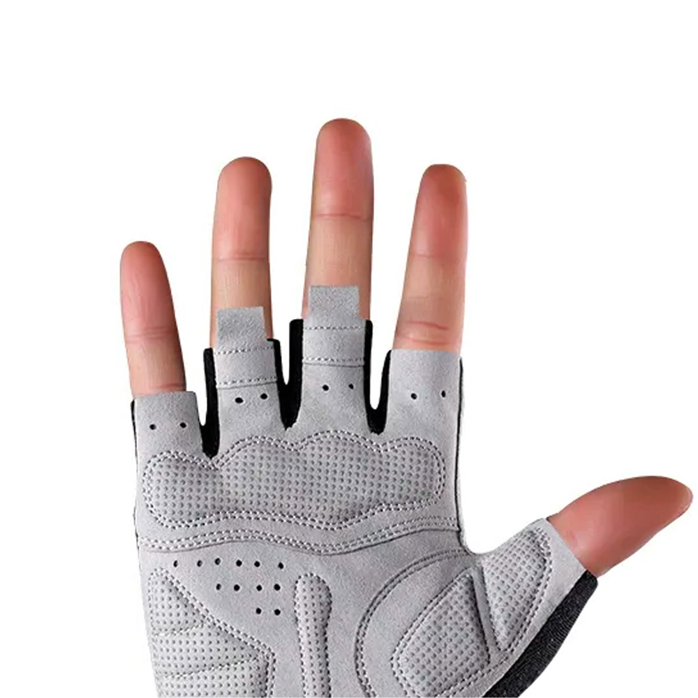 Rockbros S109GR Cycling Gloves, Size M, Gray