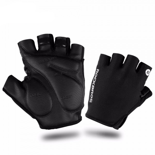 Rockbros S106BK Cycling Gloves Size XL, Black