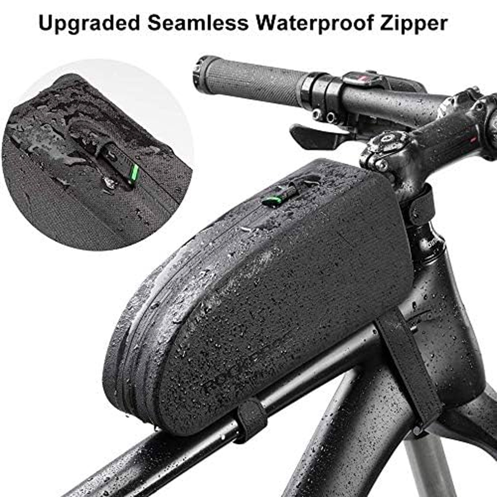 Rockbros AS-019-1 Bicycle Frame Bag 1.6L, Black