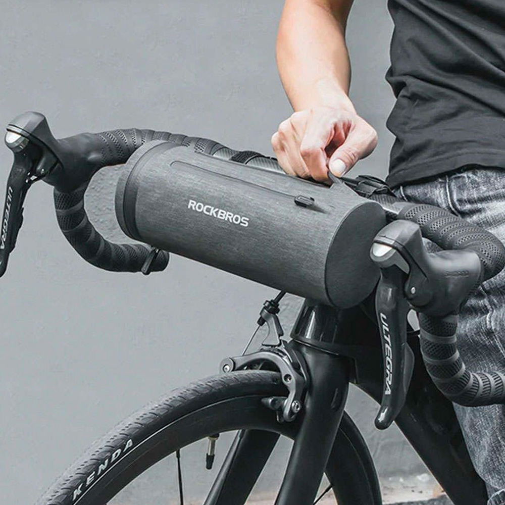 Rockbros AS-051 Waterproof Handlebar Bag, Black