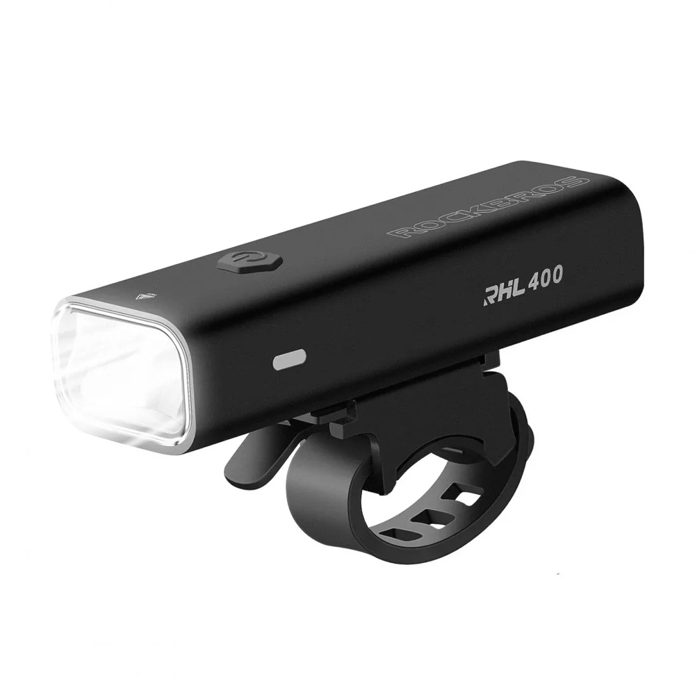 Rockbros 24310006001 Front Bike Light 400 lm, Black
