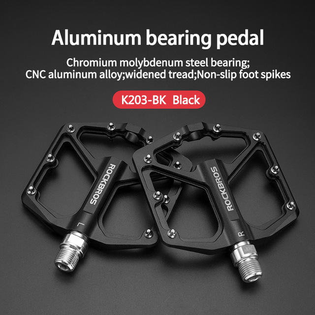 Rockbros K203-BK Bicycle Pedals, Black