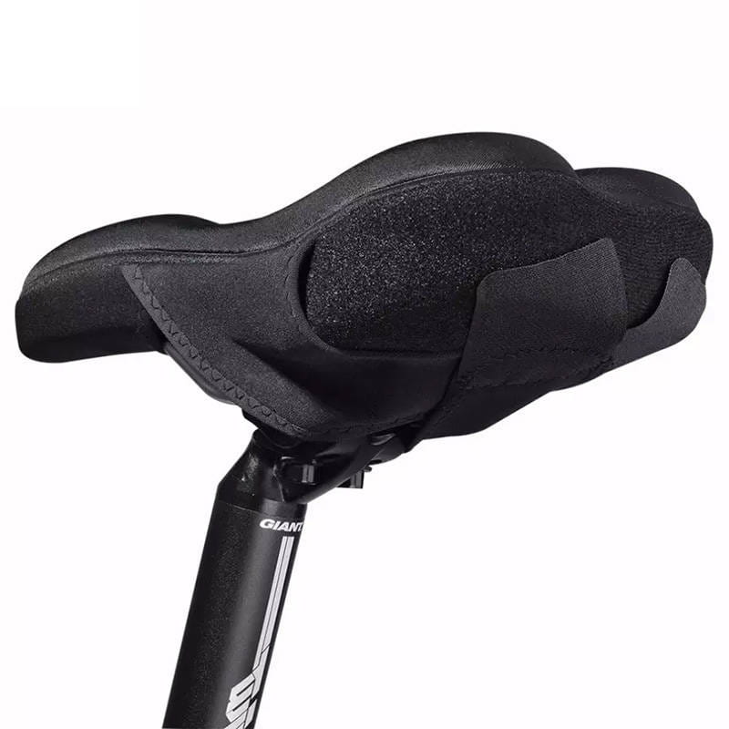 Rockbros LF047-B Silicone Gel Bicycle Seat Cover, Size L, Black