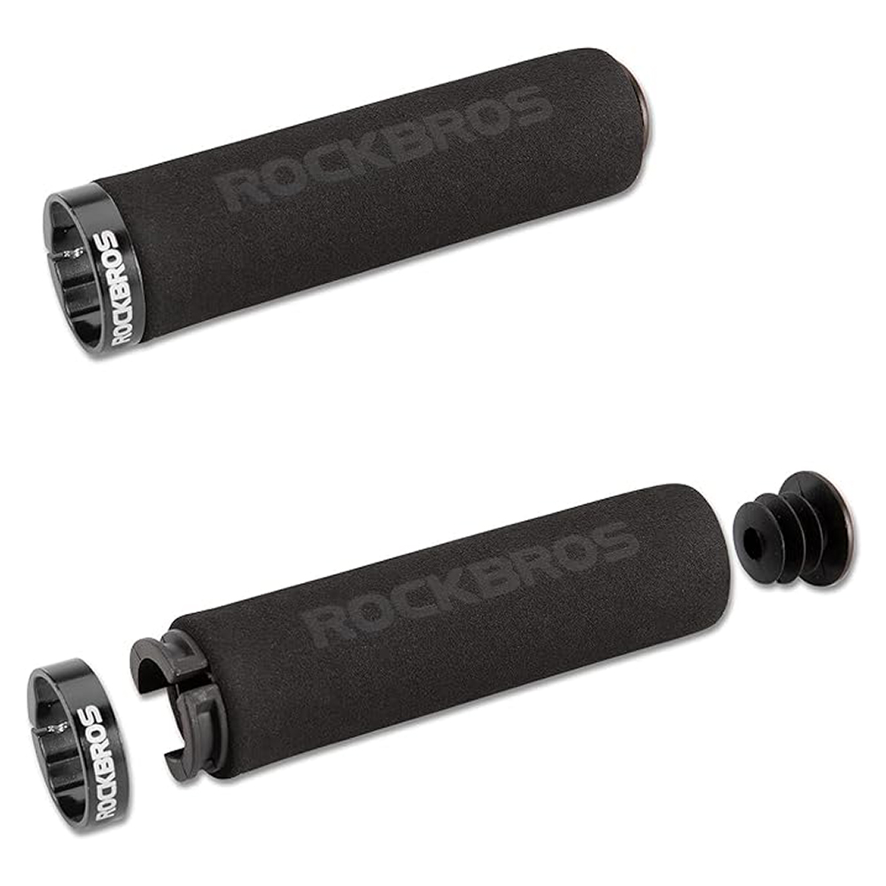 Dviračio vairo rankenos Rockbros BT1001BKBK, juodos
