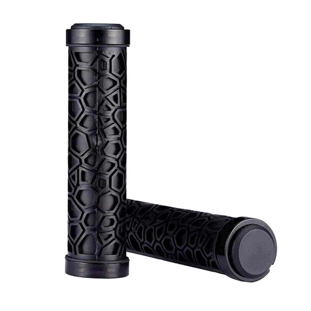 Rockbros 2017-14ABK Bicycle Grips, Black