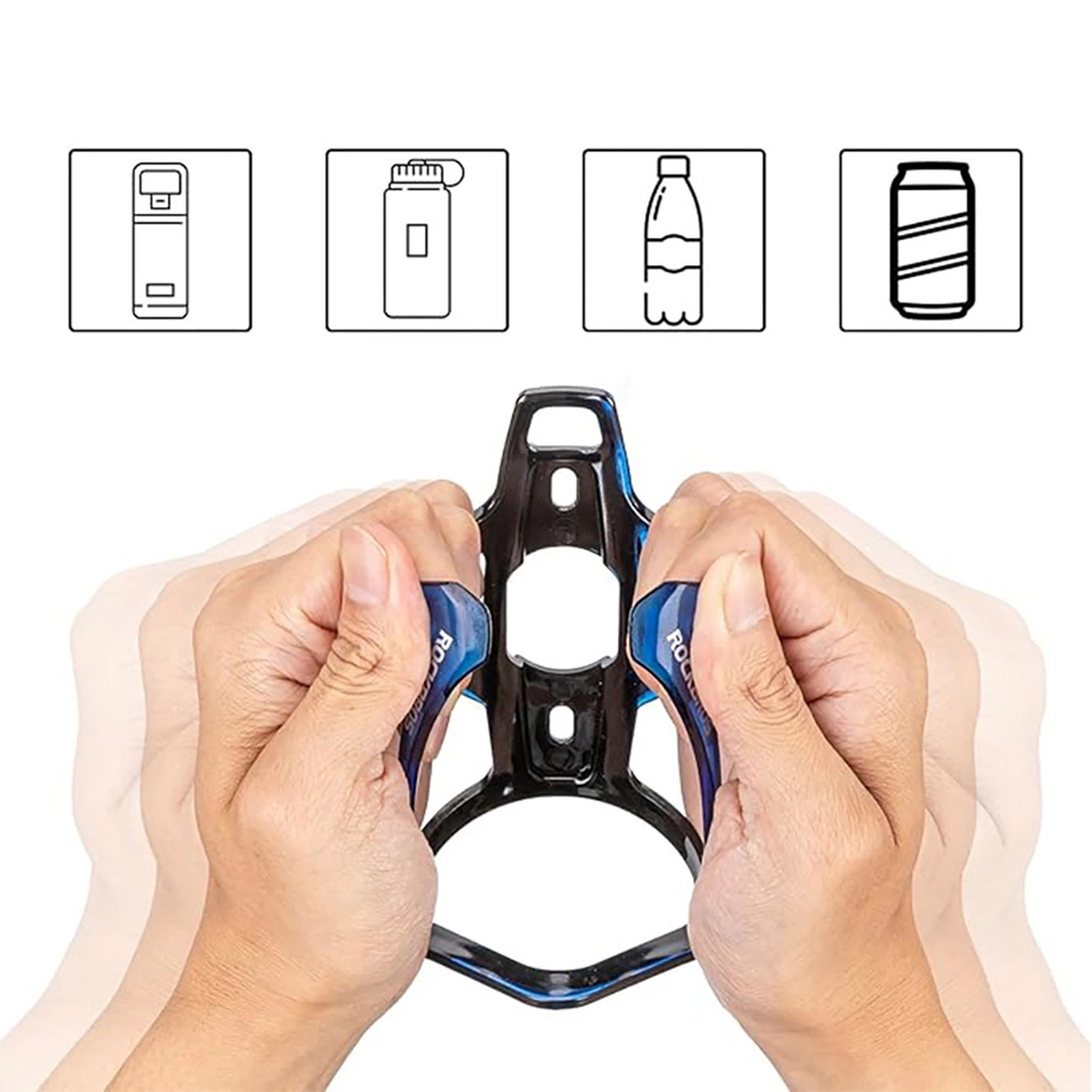 Rockbros FK338 Bike Bottle Holder, Black/Blue
