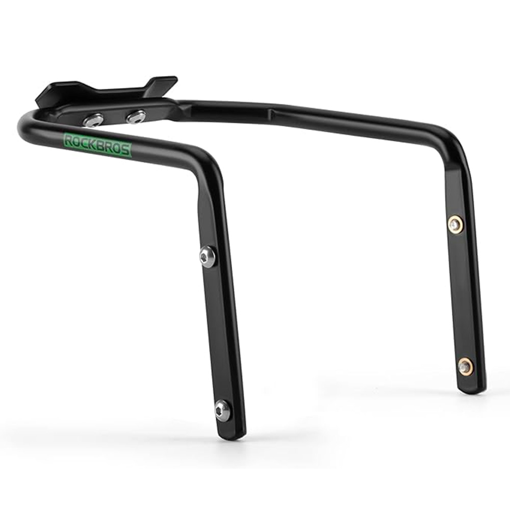 Rockbros 31210013001 Multifunctional Saddle Bag Stabilizer & Bottle Cage Mount, Black