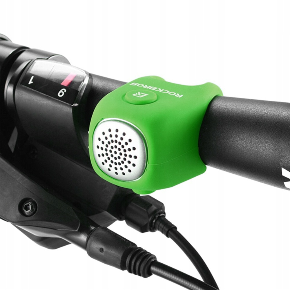 Rockbros CB1709GN Electronic Bicycle Bell, Green