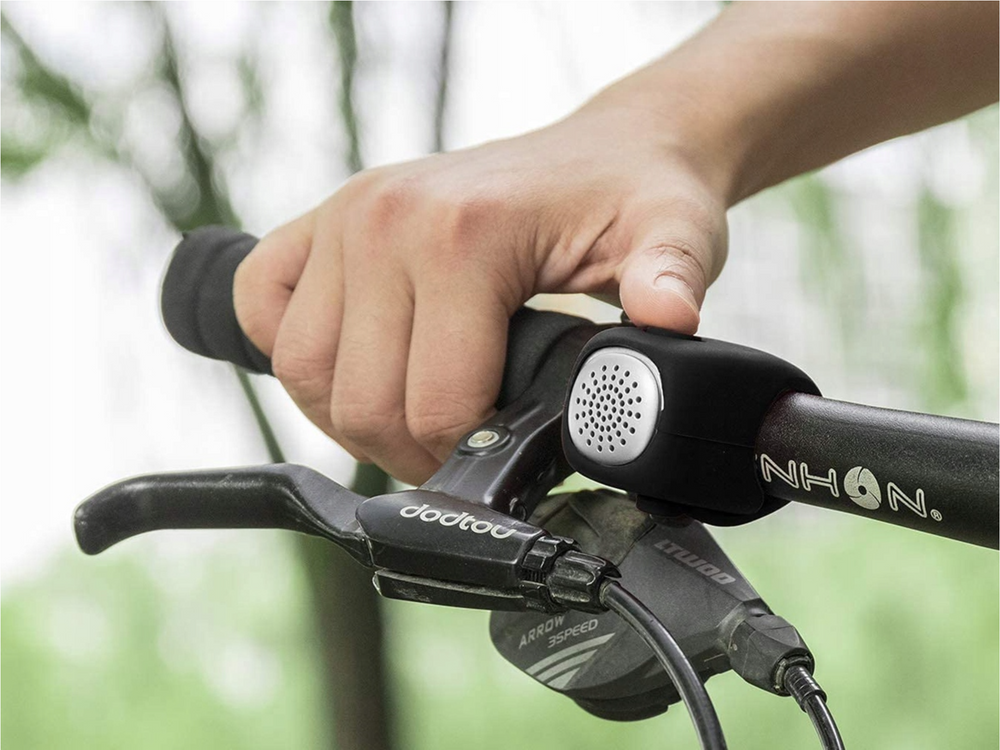 Rockbros CB1709BK Electronic Bicycle Bell, Black