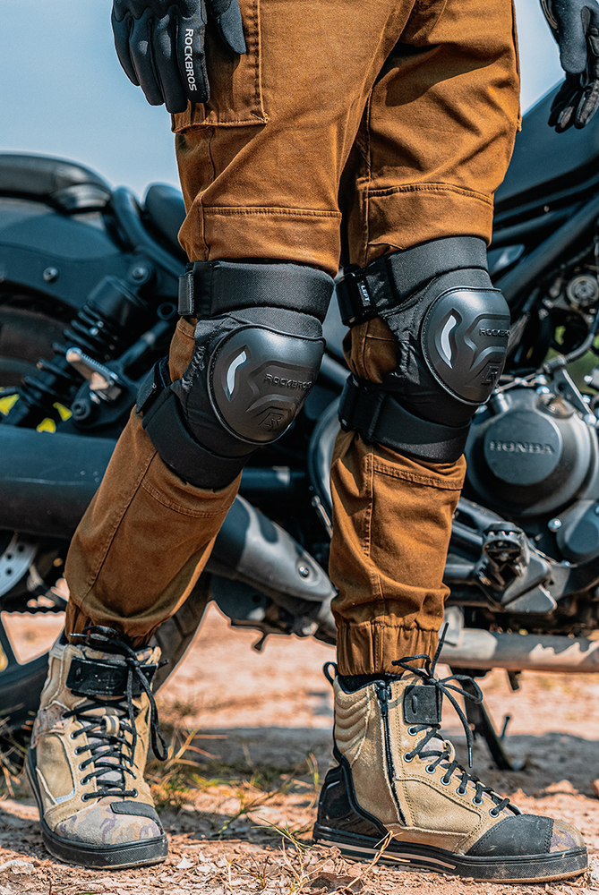 Rockbros 19230003001 Knee Pads, Black