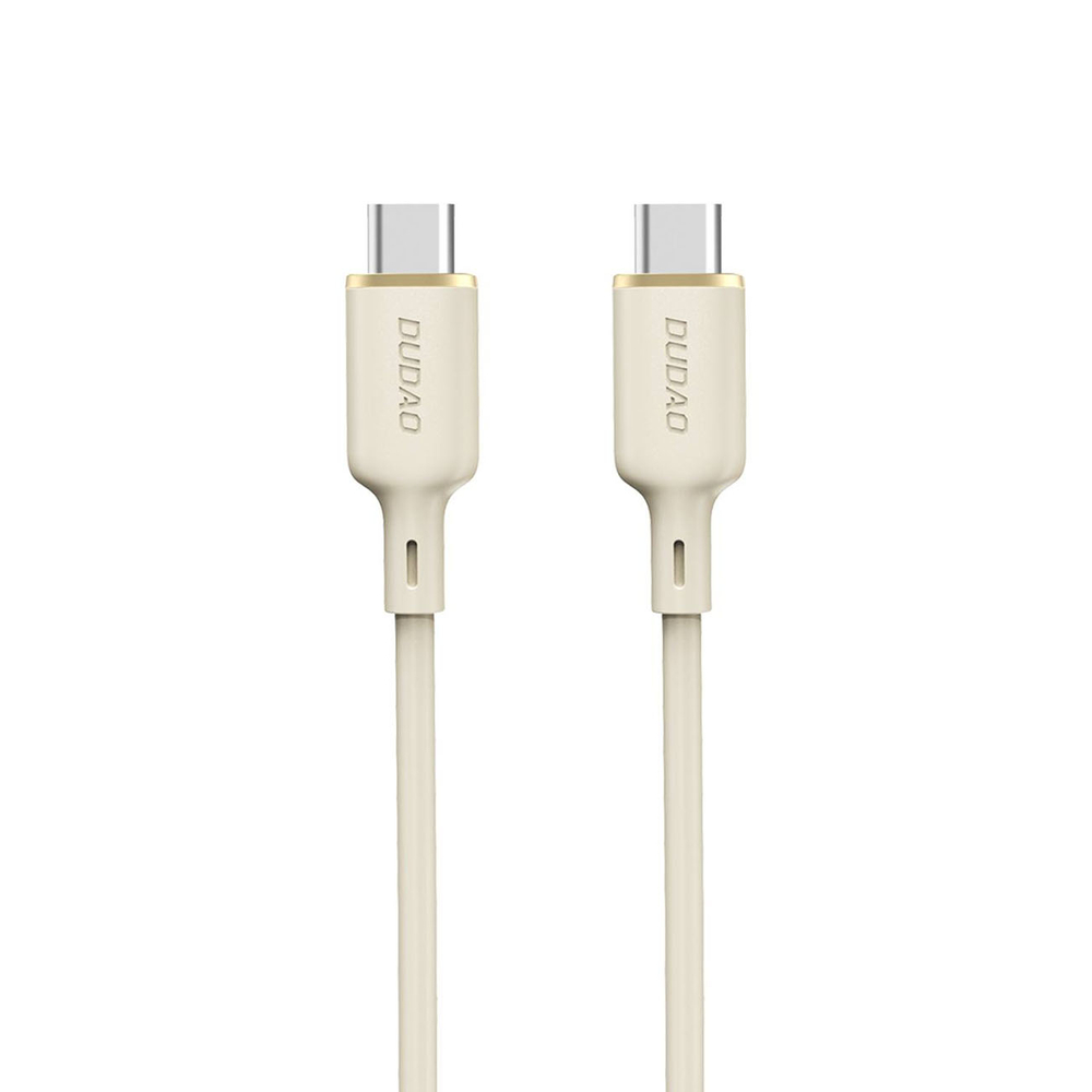 Dudao L7SCC USB-C to USB-C Cable 100W 1m, Beige