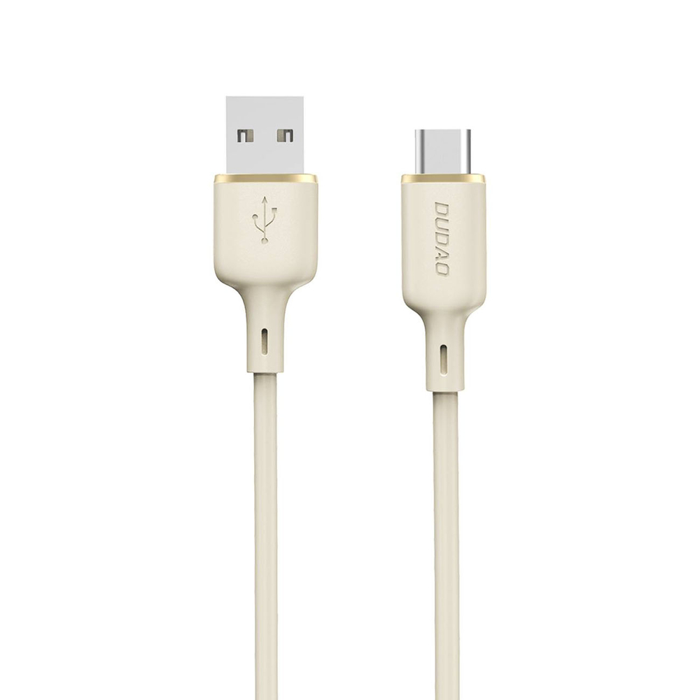 Dudao L7SC USB-A to USB-C Cable 5A 1m, Beige
