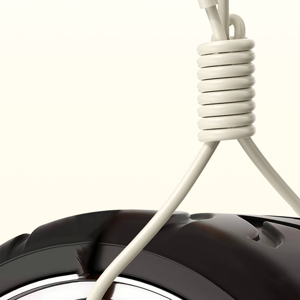 Dudao L7SL USB-A į Lightning laidas 5A, 1m, Smėlio spalvos