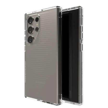 Samsung Galaxy S24 Ultra dėklas ZAGG Luxe, skaidrus