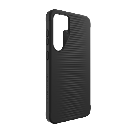 ZAGG Luxe dėklas Samsung Galaxy S24+ telefonui, juodas