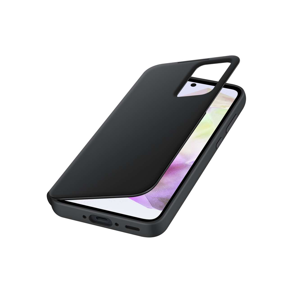 Atverčiamasis dėklas Samsung Galaxy A35 Smart View EF-ZA356CBEGWW, juodas