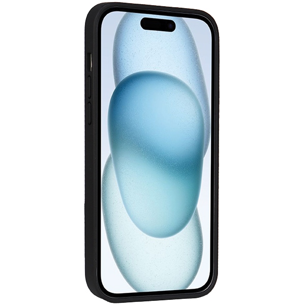 Audi dėklas iPhone 15 / 14 / 13 telefonams iš dirbtinės odos su MagSafe, raudonas