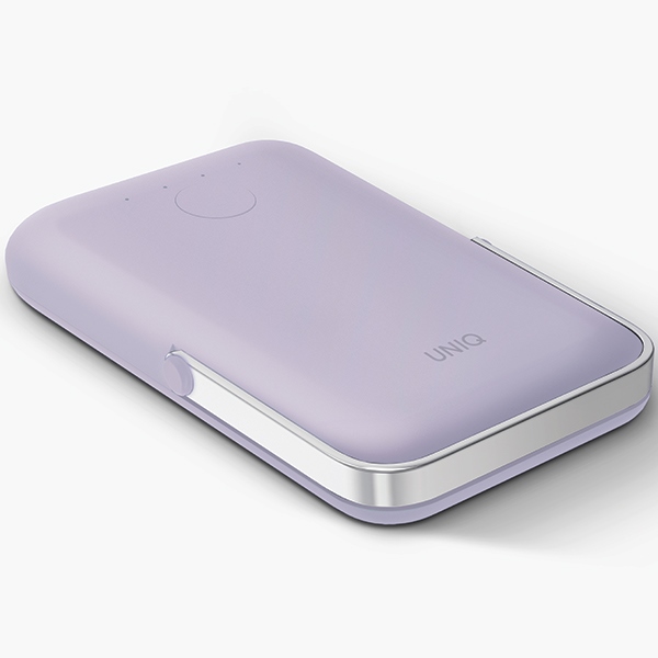 Magnetinė išorinė baterija Uniq Hoveo 5000mAh USB-C 20W PD, violetinė