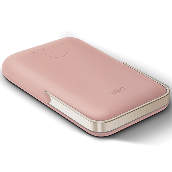 Išorinė baterija Uniq Hoveo Magnetic 5000mAh USB-C 20W PD, rožinė