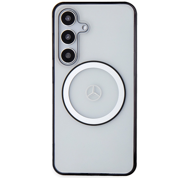 Mercedes dėklas Samsung Galaxy S24 telefonui su MagSafe, skaidrus