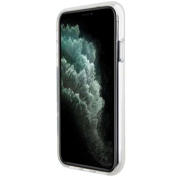Karl Lagerfeld dėklas iPhone 11 / XR IML Choupette MagSafe, skaidrus