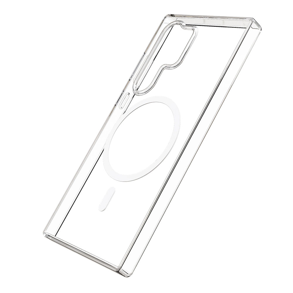 Samsung Galaxy S24 Ultra (SM-S928) 3MK MagCase Clear Case Cover, Transparent