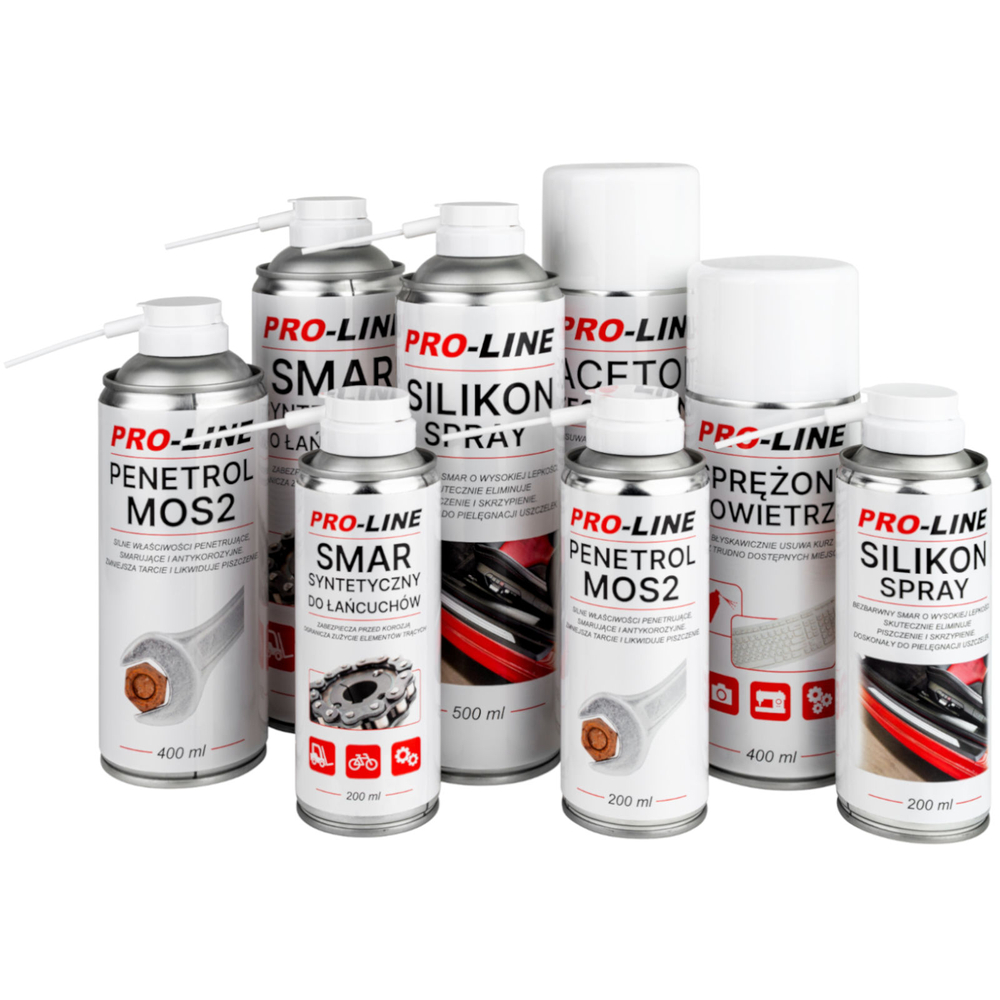 Pro-Line techninis acetonas 100% aerozolis 500ml