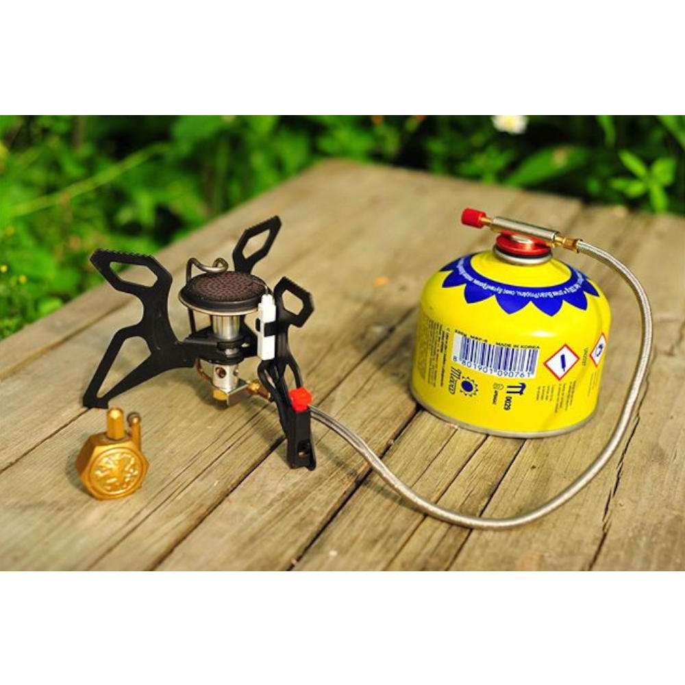 Turistinė dujinė viryklė Meva SPIDER PRO su pjezo uždegikliu, 3kW