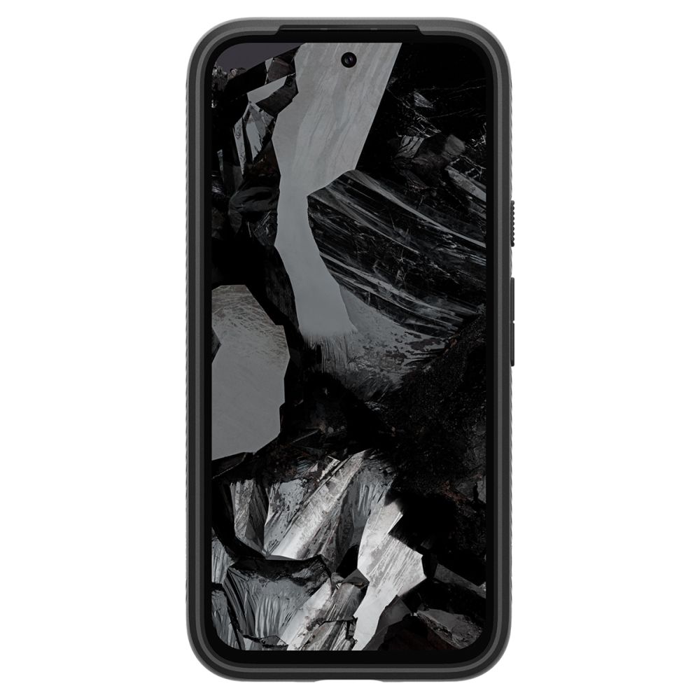 Spigen Liquid Air dėklas, skirtas Google Pixel 8a, matinis juodas