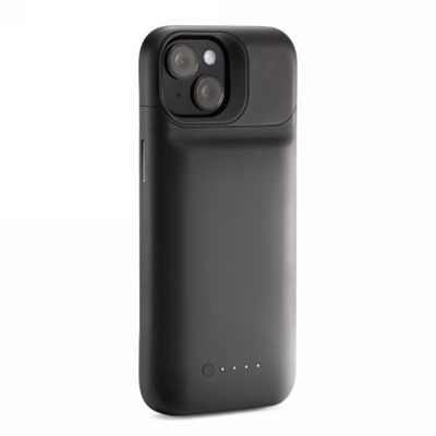 Mophie Juice Pack dėklas-išorinė baterija iPhone 15, 2400 mAh, juodas