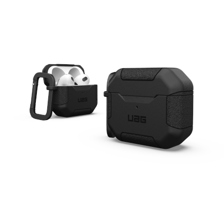 UAG Scout dėklas, skirtas AirPods 3, juodas
