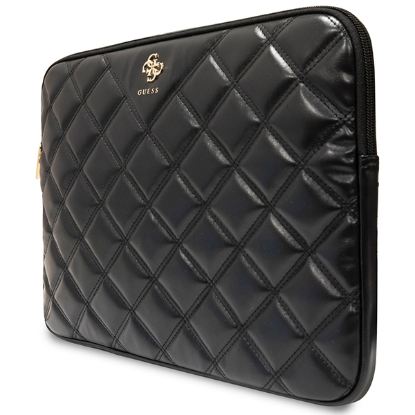 Guess Quilted 4G Laptop Sleeve 14\", Black