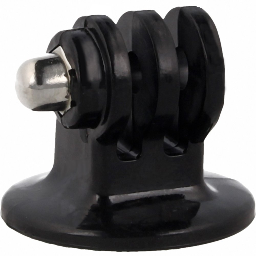 Sports Camera Tripod Mount Adapter for GoPro to 1/4\" Thread, Black