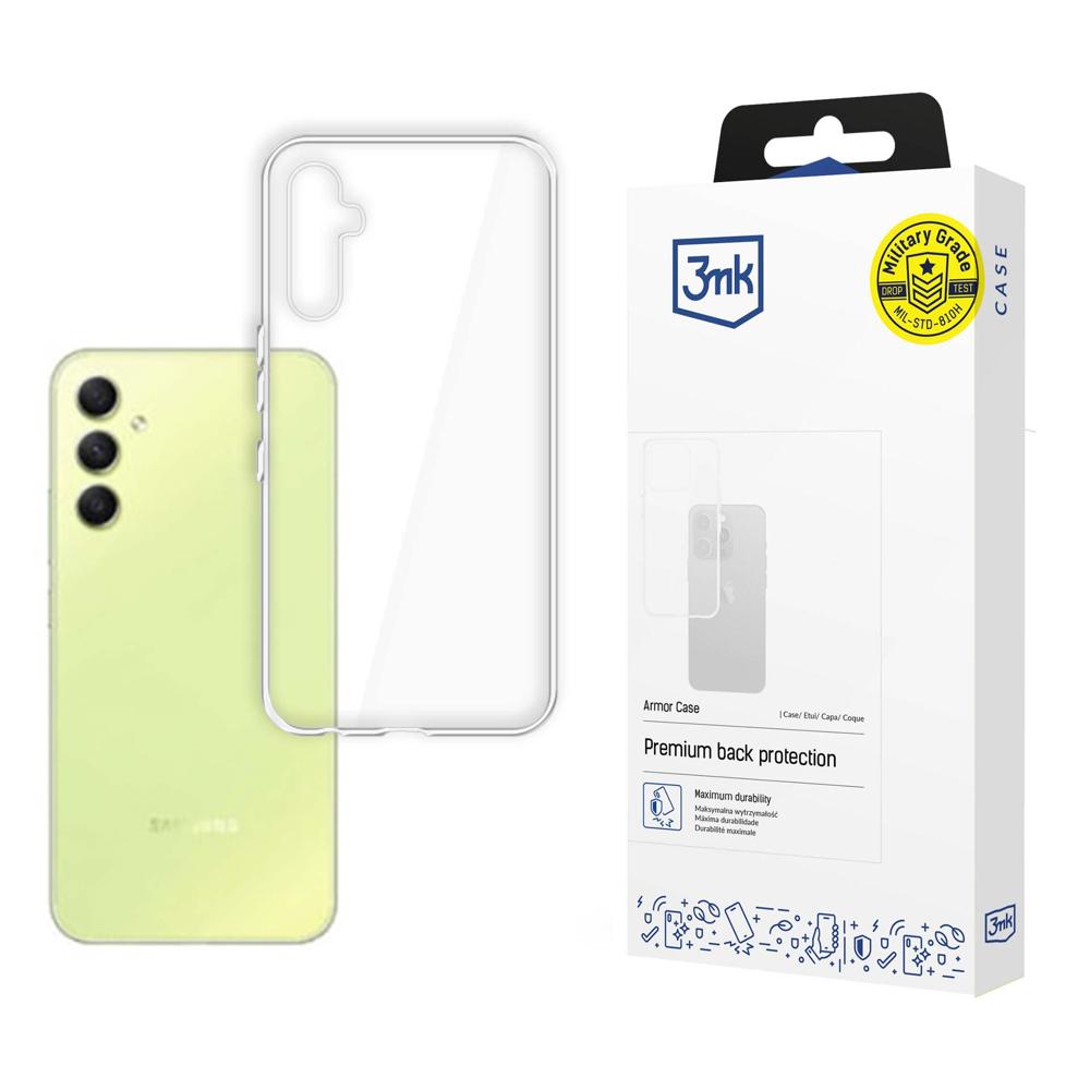 3mk Armor Case for Samsung Galaxy A55 5G, Transparent