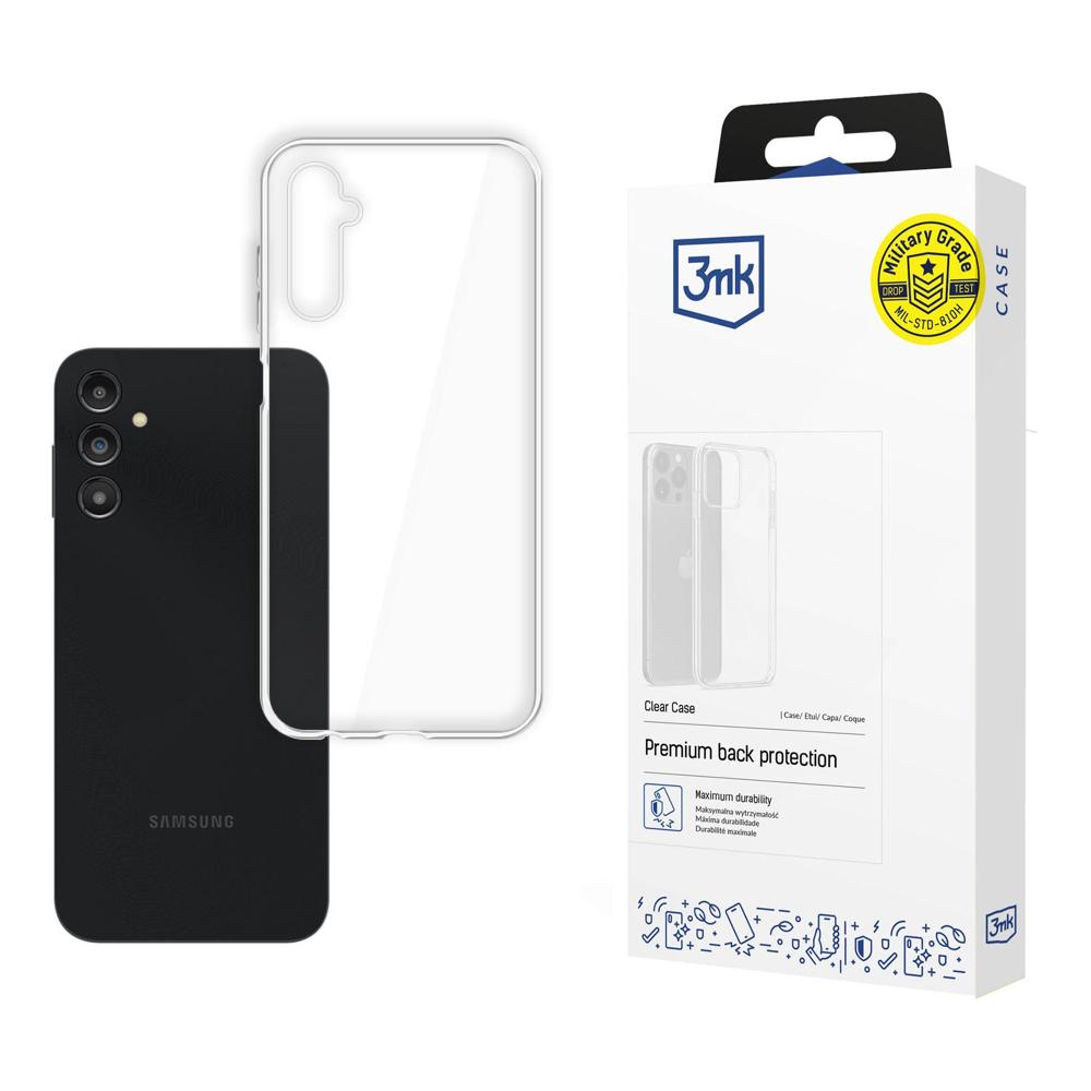 3mk Samsung Galaxy A14 4G / 5G Case Clear Case, Transparent