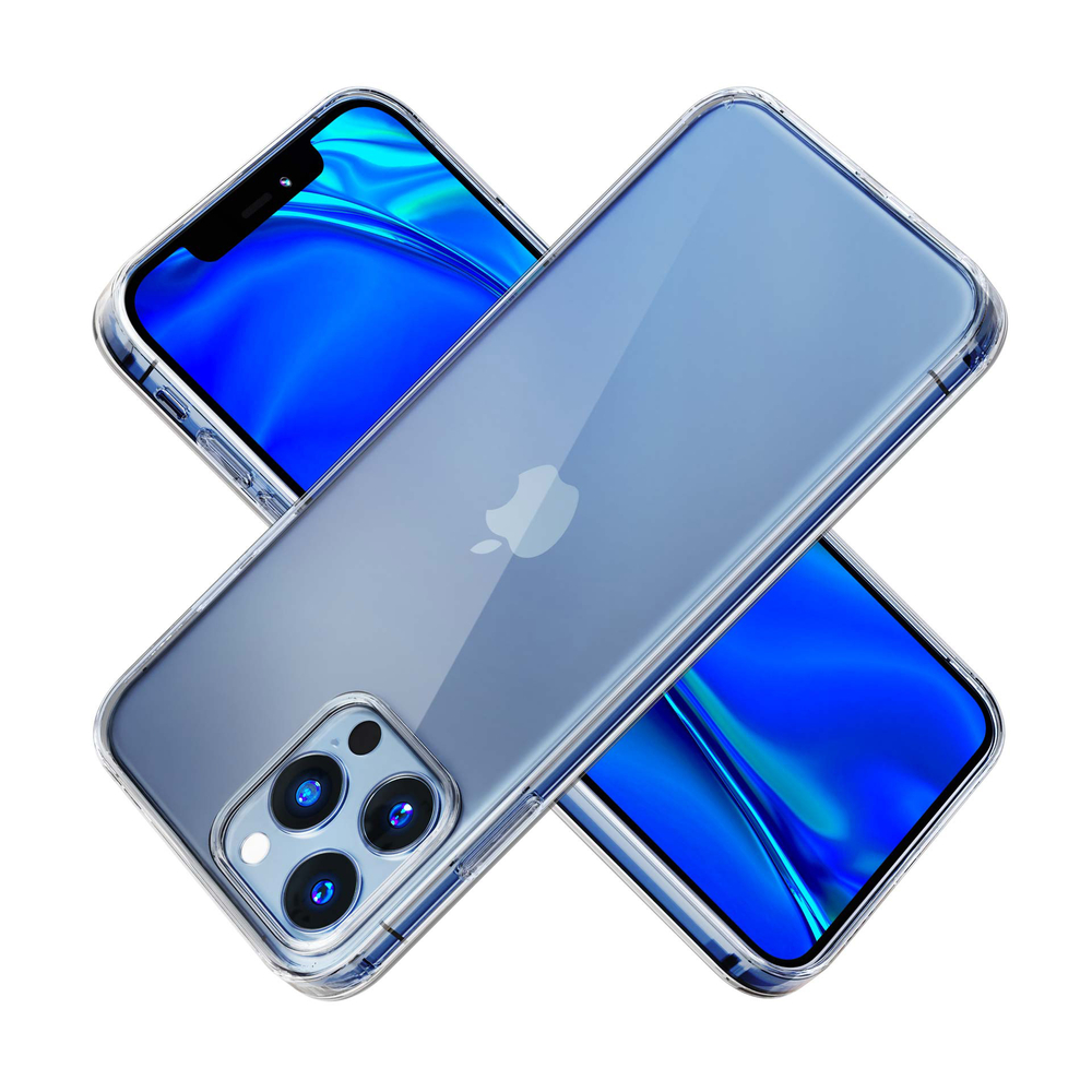 Apsauginis dėklas 3mk Clear Case skirtas iPhone 13 Pro Max, skaidrus