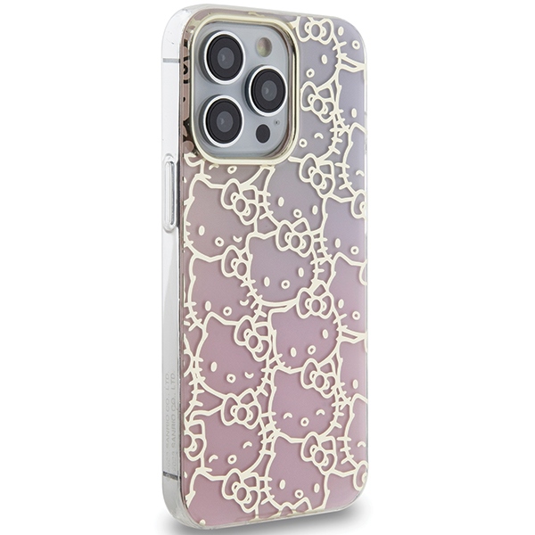 Hello Kitty dėklas iPhone 14 Pro Max telefonui, rožinis