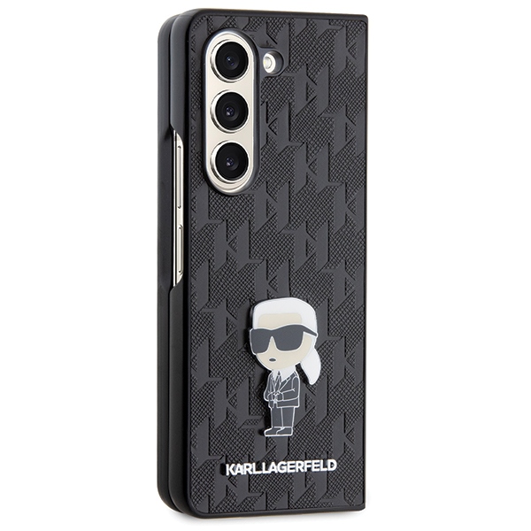 Karl Lagerfeld dėklas Samsung Galaxy Z Fold 5 telefonui, juodas