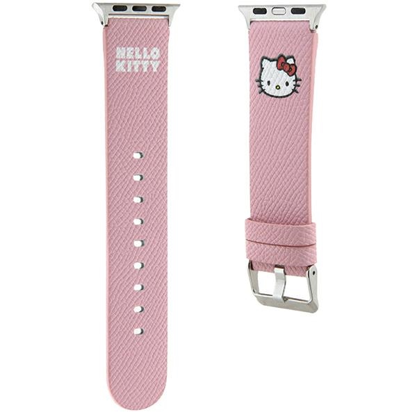 Hello Kitty dirželis Apple Watch 38/40/41mm, rožinis