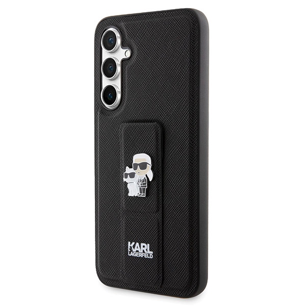 Karl Lagerfeld dėklas Samsung Galaxy S23 FE telefonui, juodas