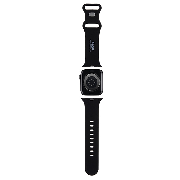 Hello Kitty Apple Watch 38 / 40 / 41 mm dirželis, juodas