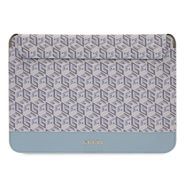 Guess GCube Stripes dėklas nešiojamam kompiuteriui iki 14", mėlynas