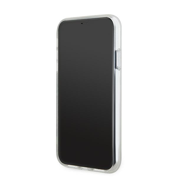 DKNY dėklas iPhone 11 / XR telefonams, smėlio spalvos