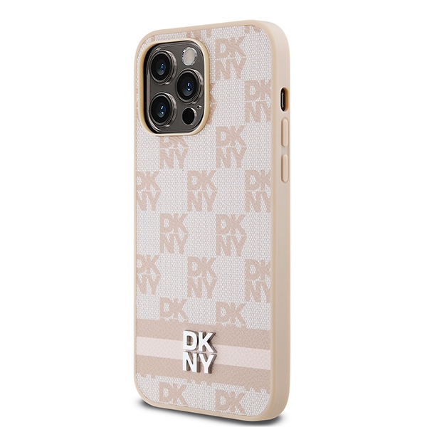 DKNY dėklas, skirtas iPhone 14 Pro Max, rožinis