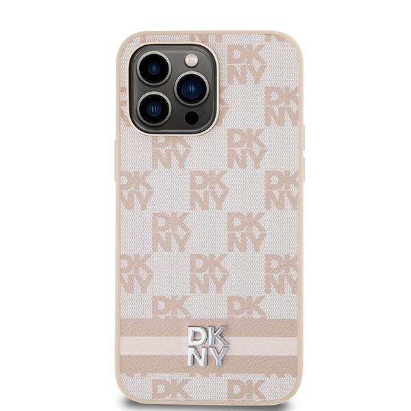 DKNY dėklas, skirtas iPhone 14 Pro Max, rožinis