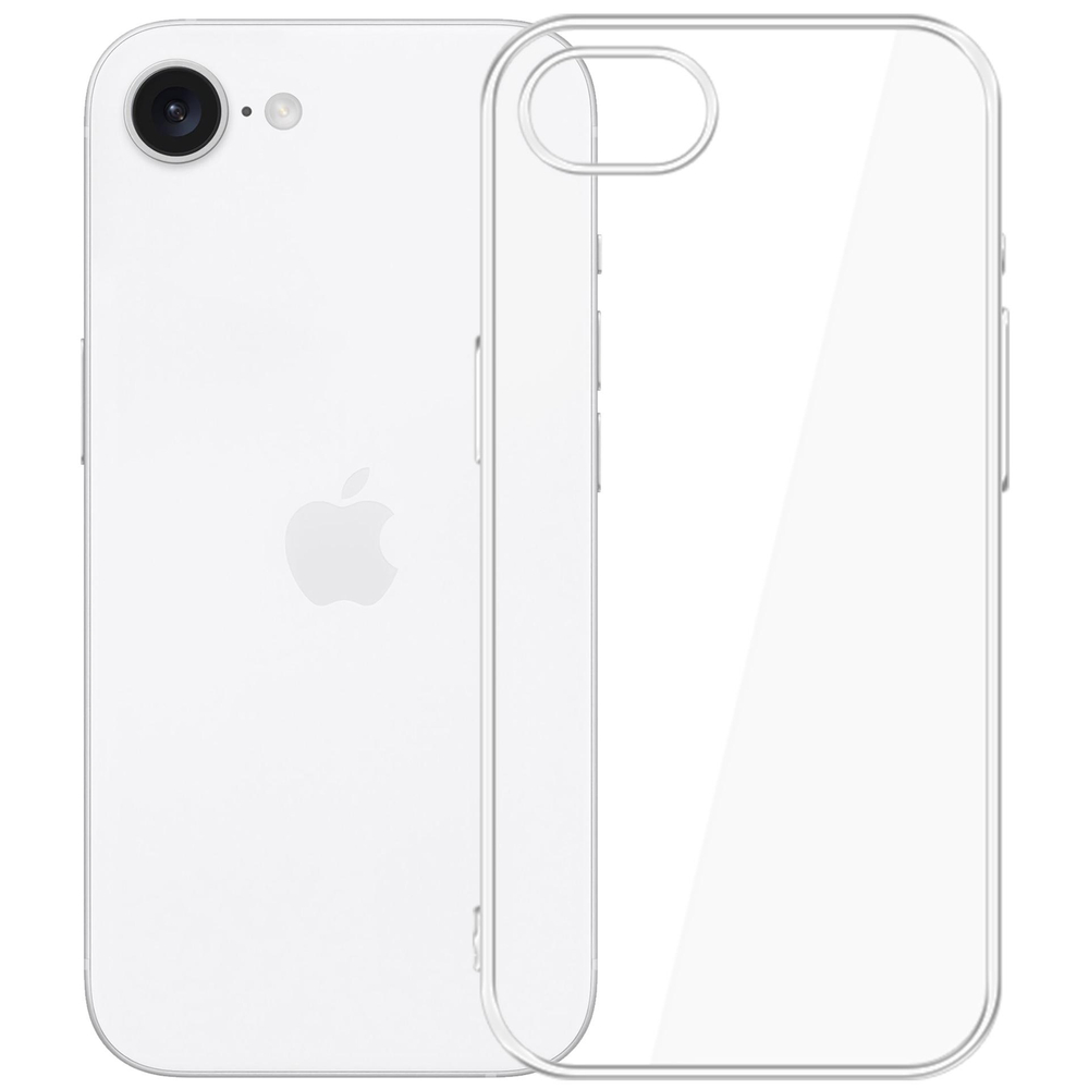 3mk dėklas iPhone SE 4 Clear Case, skaidrus