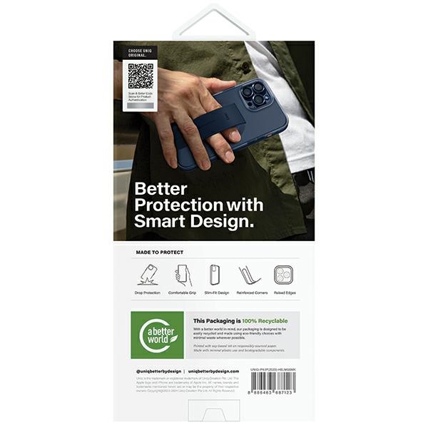 Uniq Heldro Mag Magclick Charging case for iPhone 15 Pro - black