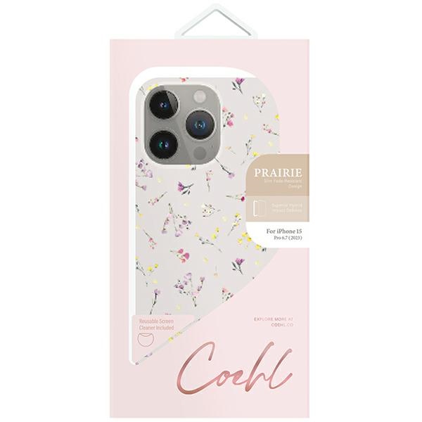 Uniq Coehl Prairie case for iPhone 15 Pro Max - beige