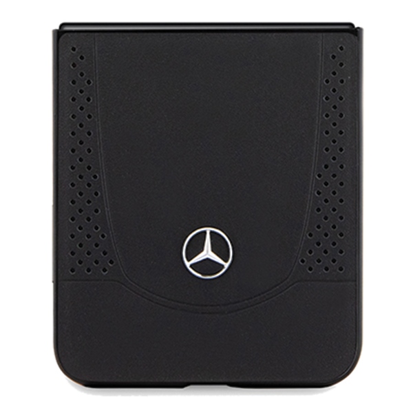 Mercedes-Benz dėklas Samsung Galaxy Z Flip 5 telefonui Leather Urban, juodas