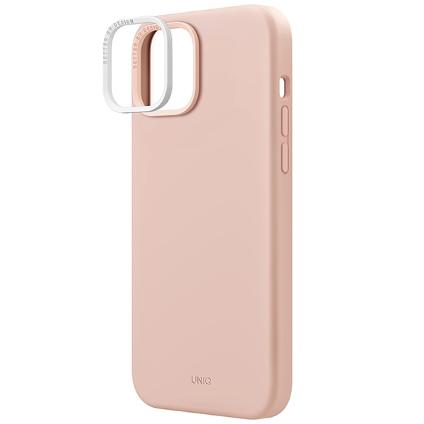 Uniq Lino Hue Magclick Case for iPhone 15 - Pink